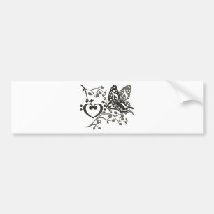Butterfly_Notes Bildekal