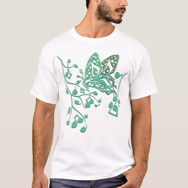 Butterfly_Notes T-shirt (Framsida)