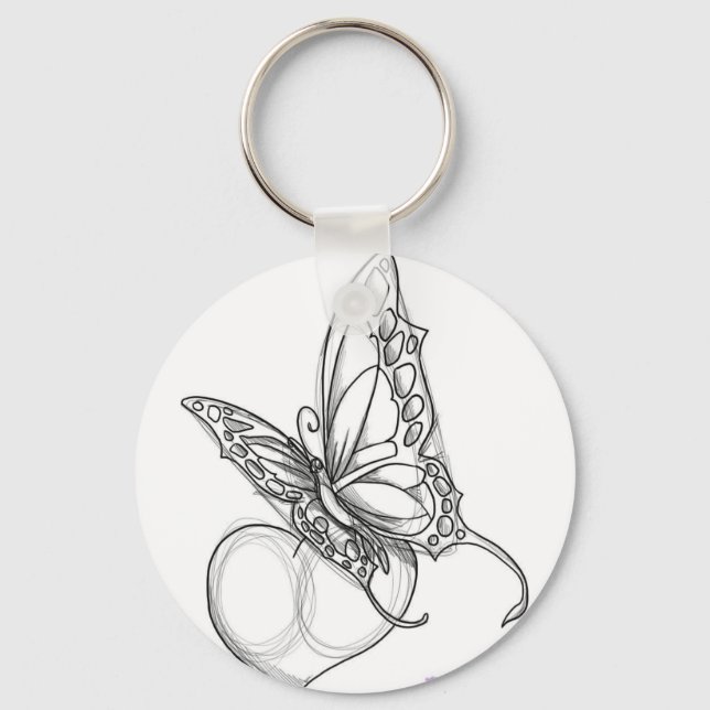 Butterfly Nyckelring (Framsida)