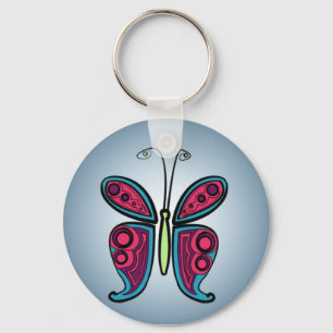 Butterfly Nyckelring