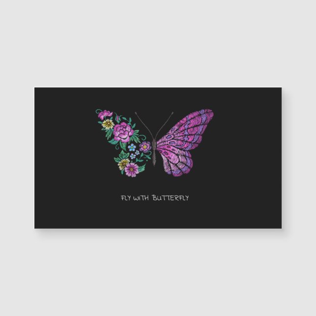 Butterfly och Blommor blommigt butterflies vingar  (Framsida)