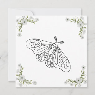 Butterfly och Flower