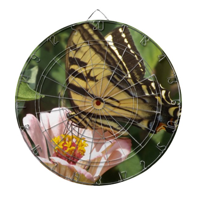 Butterfly och Flower Darttavla (Framsidan)