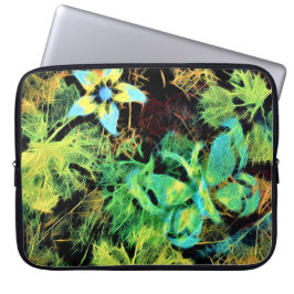Butterfly och Flower Rodilius Laptop sleeve