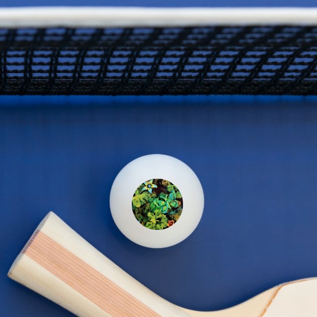 Butterfly och Flower Rodilius Ping Pong Boll (Tabell)