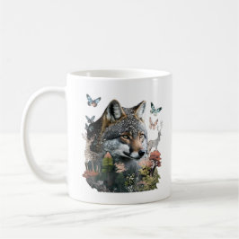 Butterfly och Fox Mugg