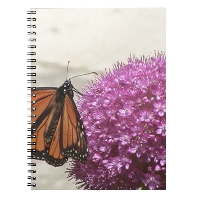 Butterfly och Giant Onion Anteckningsbok (Framsidan)