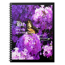 Butterfly och Phlox, Ecclesiastes 3:11