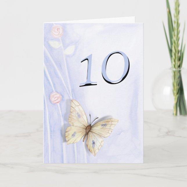 Butterfly och ro kort (Framsida)