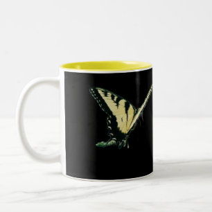 Butterfly och Ro Två-Tonad Mugg