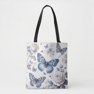 Butterfly och ro tygkasse