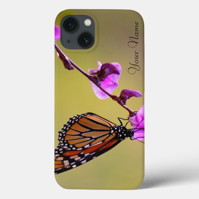 Butterfly och Rosa Kisses iPad Mini Case (Baksida)