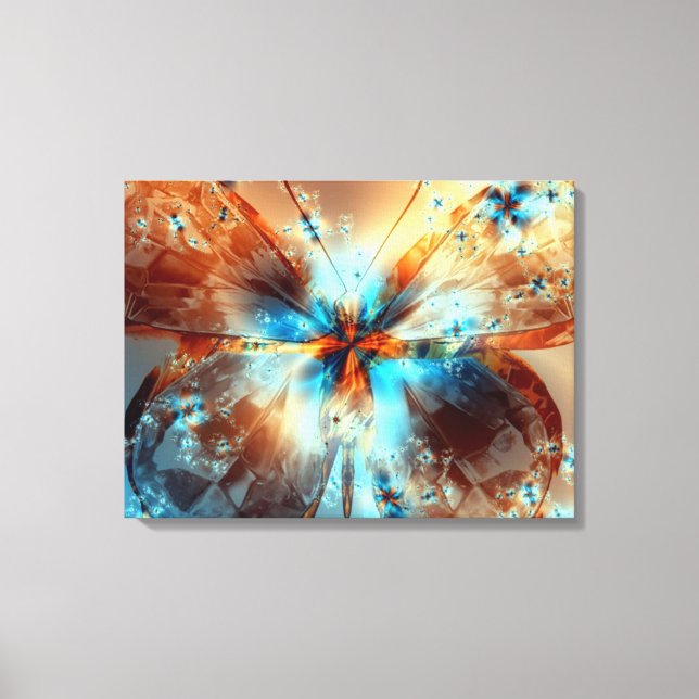 Butterfly of Light - Canvas (Framsida)