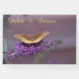 Butterfly On Butterfly Bush Gästböcker