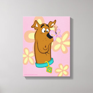 Butterfly on Scooby-Doos näsa Canvastryck