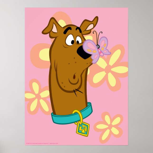 Butterfly on Scooby-Doos näsa Poster (Framsidan)