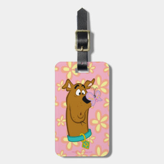Butterfly on Scooby-Doo's Nose Bagagebricka