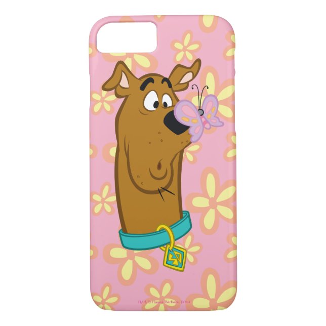 Butterfly on Scooby-Doo's Nose Case-Mate iPhone Skal (Baksida)