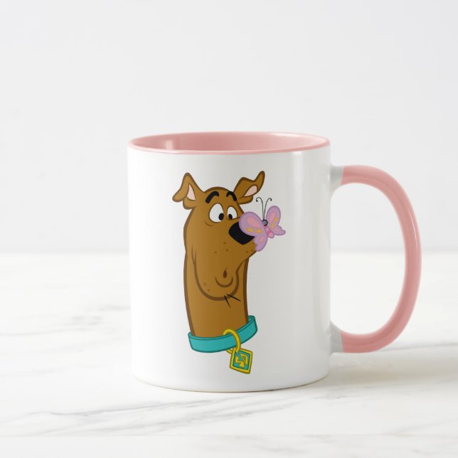 Butterfly on Scooby-Doo's Nose Mugg (Höger)