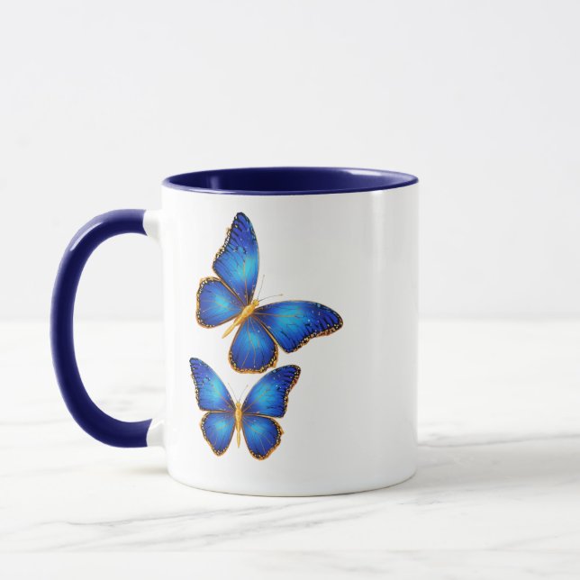 Butterfly Outline - Transformation Mugg symbol (Vänster)
