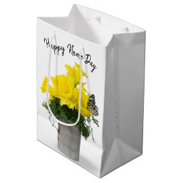 Butterfly på Daffodil Bouquet Namn Dag