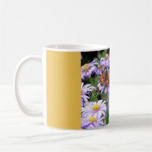 Butterfly på Flowers Mugg