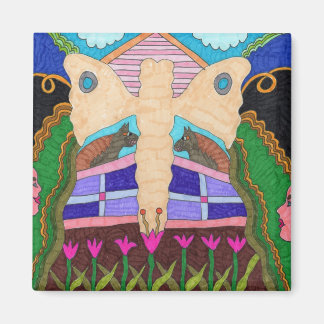 Butterfly - På gården Magnet