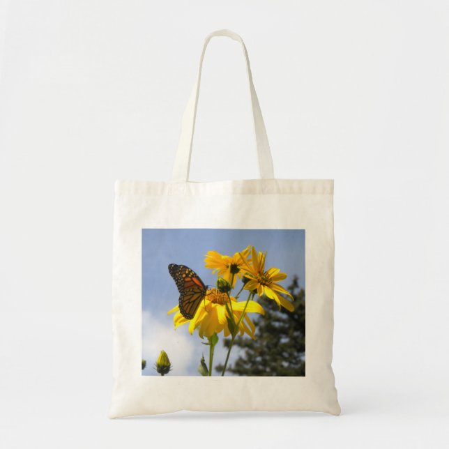 Butterfly på Solrossköldpaddsbag Tygkasse (Framsidan)