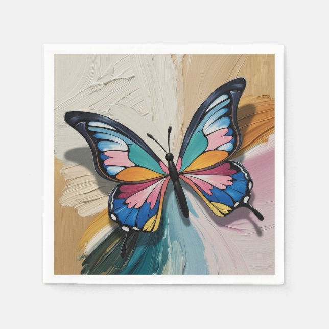 Butterfly Pappersservett (Framsidan)