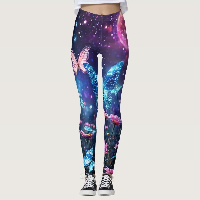 Butterfly Paradise Leggings (Framsida)