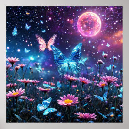 Butterfly Paradise Poster