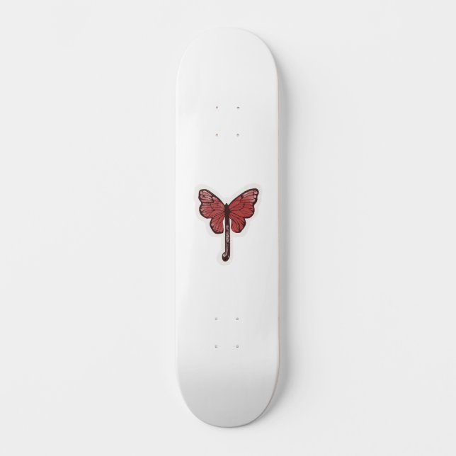 Butterfly Parbrella Fusion Skateboard Deck (Framsida)