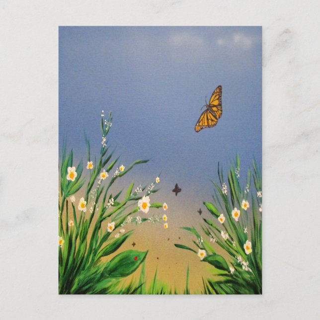 Butterfly Peace Vykort (Framsida)