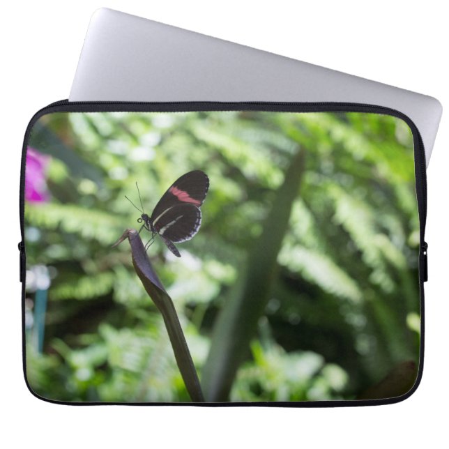 Butterfly Photography Laptop Sleeve (Framsidan)