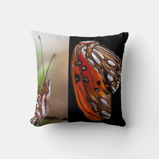 Butterfly Pillow - Deonstructed Butterfly Kudde (Framsida)