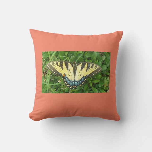 Butterfly Pillow Kudde (Framsida)