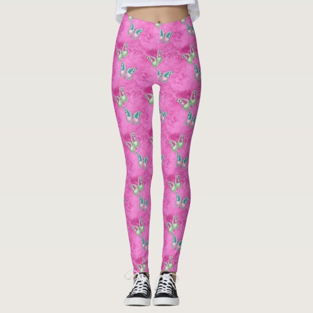 Butterfly Pop Leggings (Framsida)