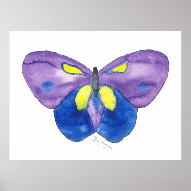 Butterfly Poster och skriver ut (Framsidan)
