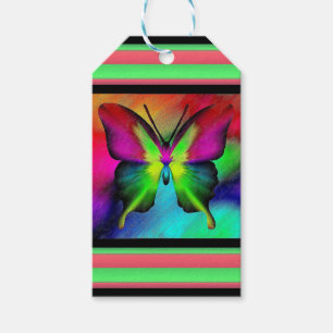 Butterfly Presentetikett