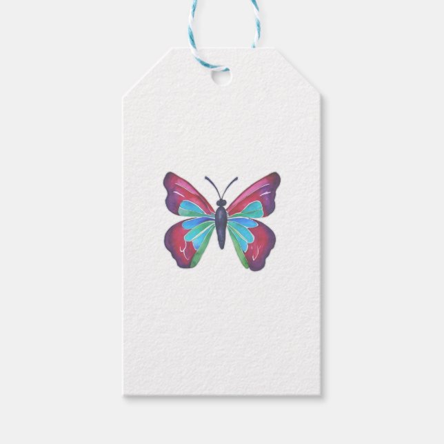 Butterfly Presentetikett (Framsidan)
