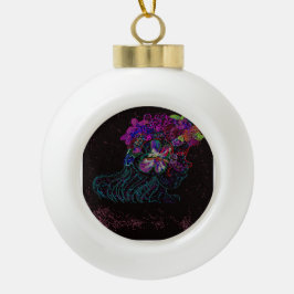 Butterfly Princess  Julgranskula Keramik