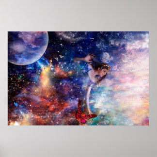 Butterfly Queen Poster