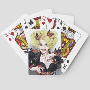 Butterfly Queen Spel Kort