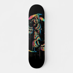 Butterfly Rain Mini Skateboard Bräda 18,5 Cm