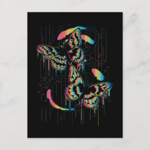 Butterfly Rain Vykort