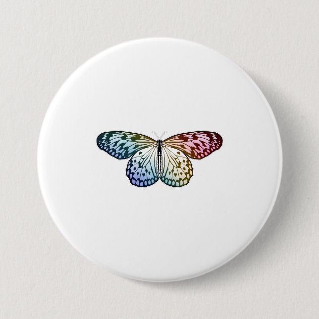 Butterfly Rainbow Knapp (Framsida)
