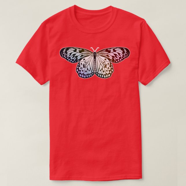 Butterfly Rainbow T Shirt (Design framsida)