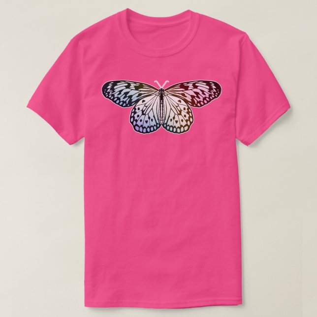 Butterfly Rainbow T Shirt (Design framsida)