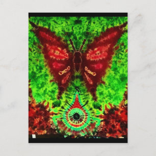 Butterfly rave vykort