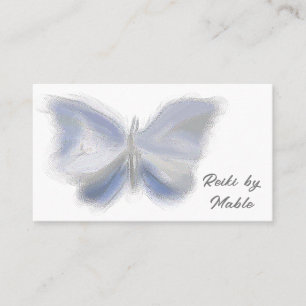 Butterfly, Reiki, Healer, Lifecoach Affärskort Visitkort